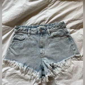 Pacsun high rise festival Jean shorts